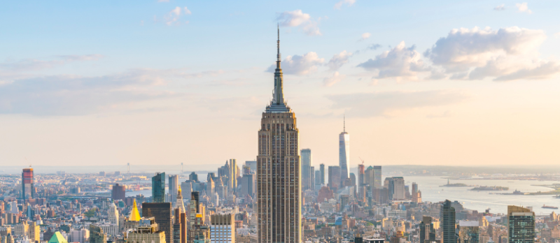 Viajando para New York